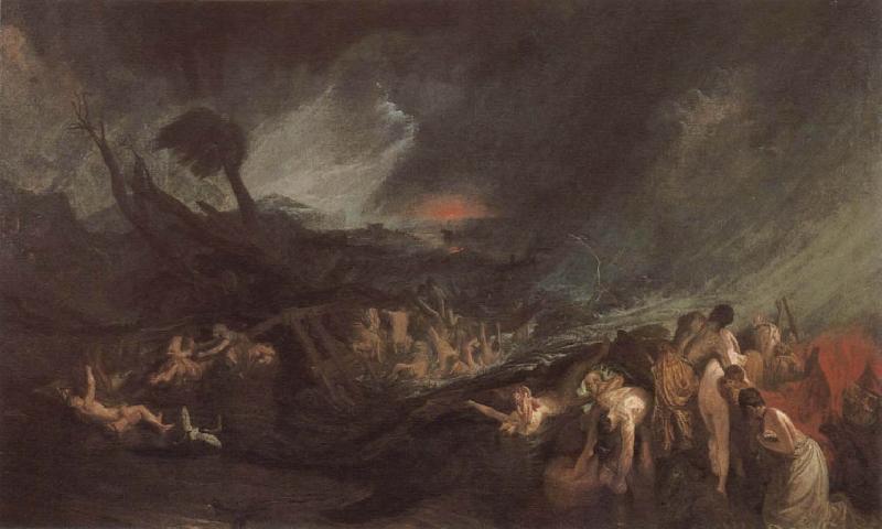 Joseph Mallord William Turner Flood oil painting picture